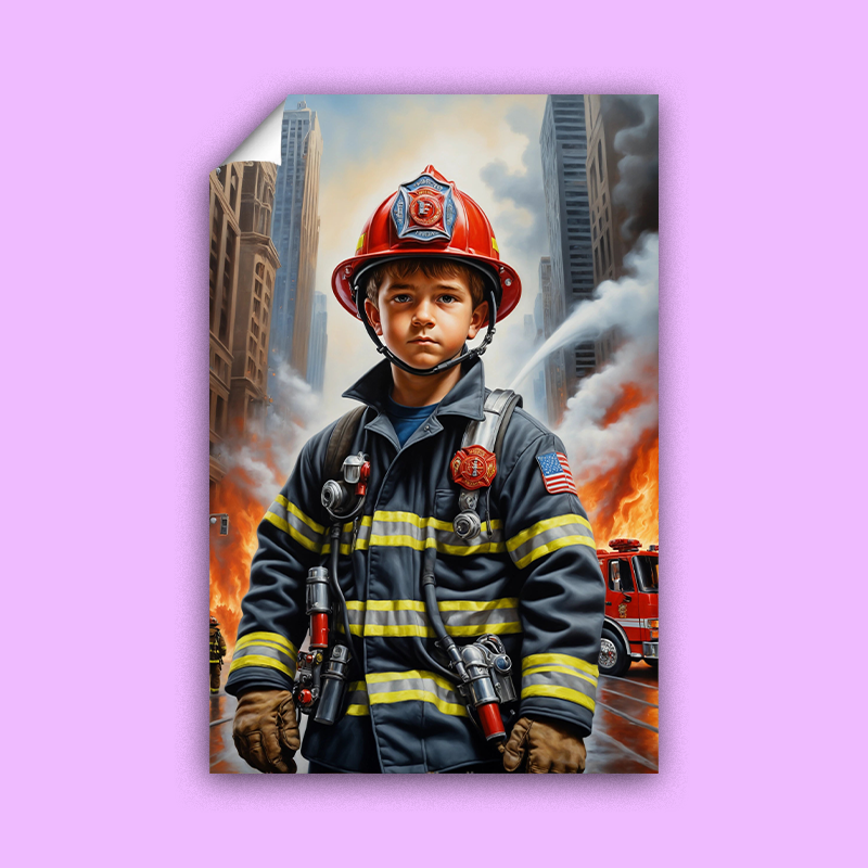 Fire Extinguisher Boy